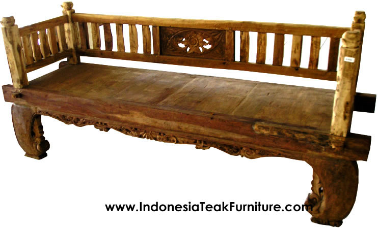 RUSTIC FURNITURE FROM INDONESIA TEAK WOOD DAYBEDS FURNITURE ...