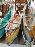 Reclaimed Wooden Fishing Boats Bali Indonesia