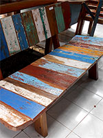 Nautical Themed Boat Wood Furniture Bali Indonesia