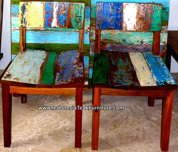Reclaimed Boat Wood Furniture