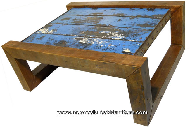 Bt2-8 Rustic Wood Furniture Coffee Table Furniture Bali
