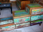 Cab2-1 Reclaimed Boat Wood Furniture Bali Drawers