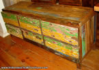 Recycled Boat Wood Furniture Bali