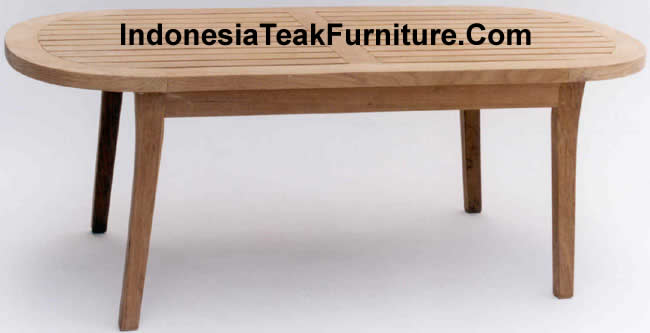 Indonesia Teak Furniture Teak Wood Coffee Table Exporter Company Java opium garden outdoor