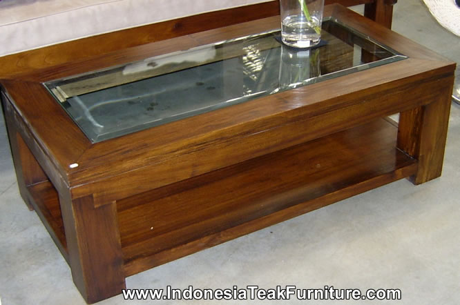 Teak Wood Coffee Table Furniture indonesia Java Bali Teak Furniture