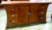 Wooden Table Teak Wood Console Table with Drawers and Cabinet. Teak Wood Furniture from Indonesia