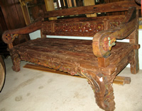 Reclaimed Teak Wood Bench Furniture Indonesia