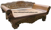 Teak Furniture from Indonesia Rustic Wood Daybeds Furniture
