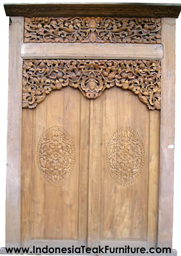 CARVED WOOD DOORS