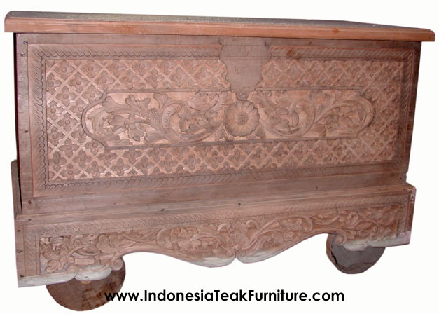 RECLAIMED TEAK WOOD GEROBOG