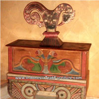 Teak Wood Antique Jodang