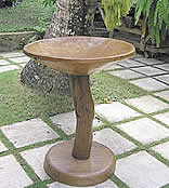 bird bath garden decors home accents wood bowls rustic antique crafts java bali indonesia