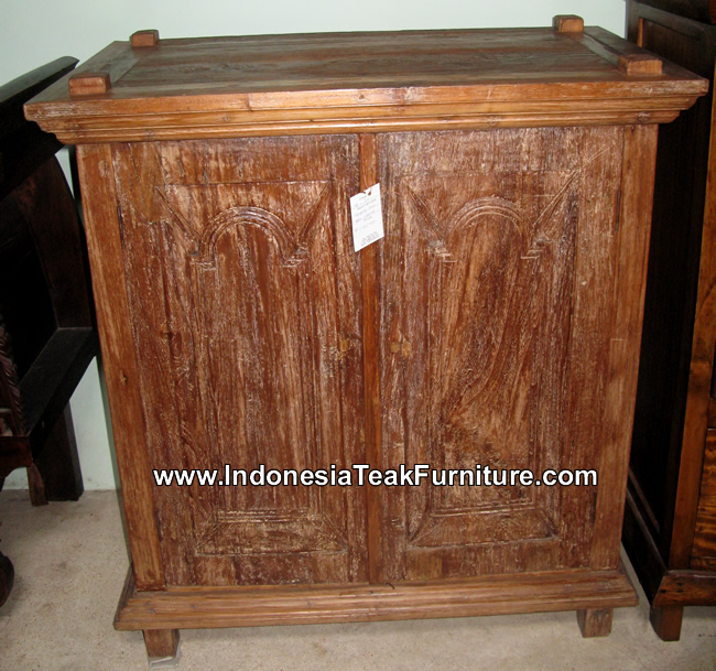 Reclaimed Teak Wood Wardrobe Recycle Teak Wood Furniture Indonesia