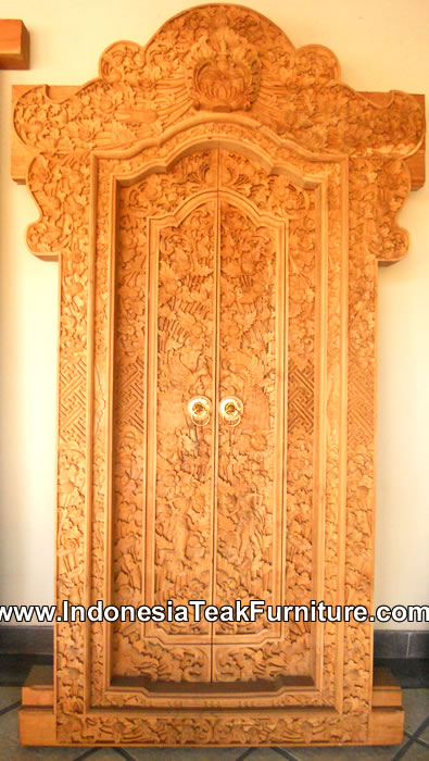 Carvings Door From Indonesia 