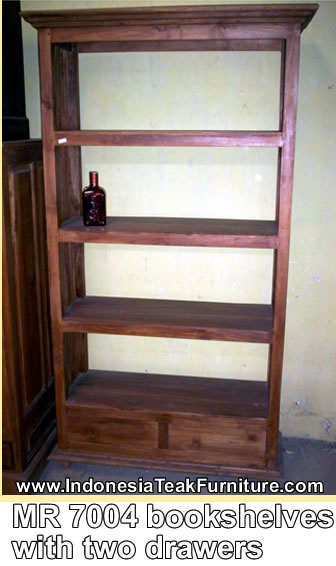 Bali Teak Bookshelves