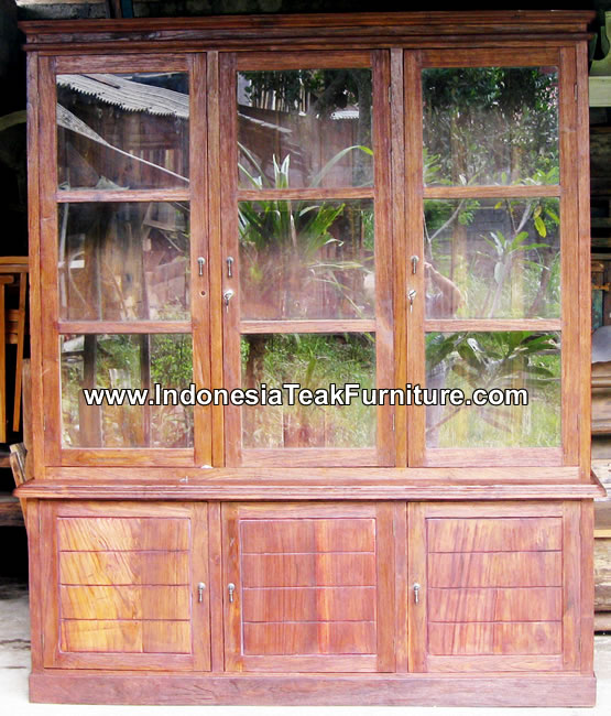 Display Cabinet Teak Java  