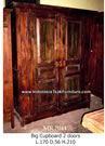 Reclaimed Wood Cupboard Wardrobe 