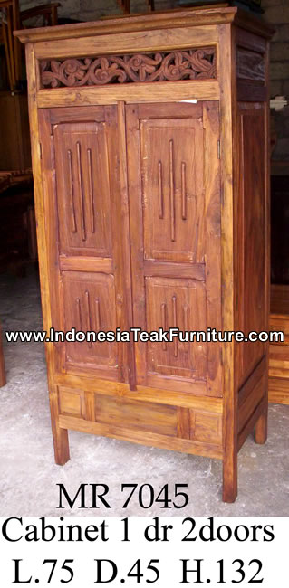 Recycle Wood Armoire  Java Furniture