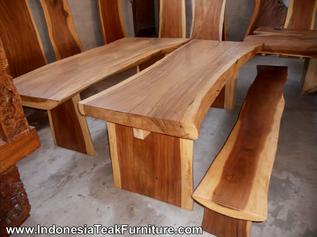 Outdoor Dining Table Garden Furniture Bali Indonesia