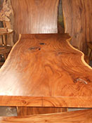 Big Wood Slabs Table Tops Bali Suar Wood Dining Tables