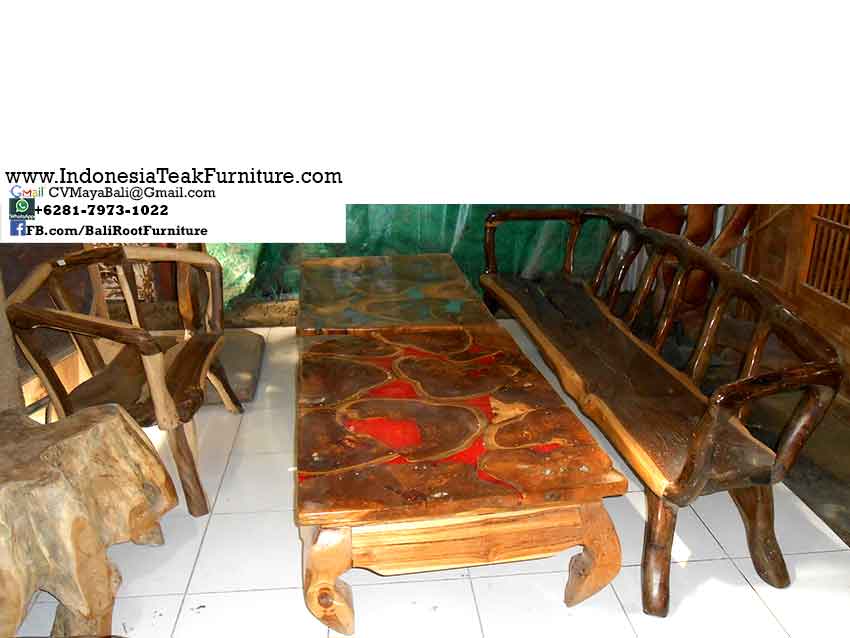 Bench4-6 Bali Wood Furniture