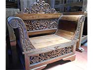 Carved Teak Wood Furniture from Bali