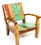 RECLAIMED BOAT WOOD CHAIR FURNITURE