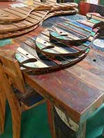  Boat Wood Furniture Table Bali