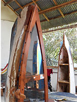 Indonesian Boat Wood Furniture Bali Indonesia
