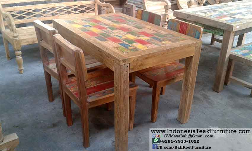 Itf3-1 Dining Chairs Table Furniture Sets Bali