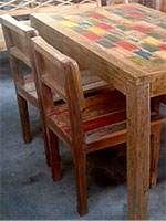Itf3-1 Dining Chairs Table Furniture Sets Bali