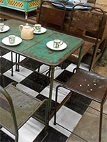 Itf3-7 Rustic Metal Furniture Bali Indonesia