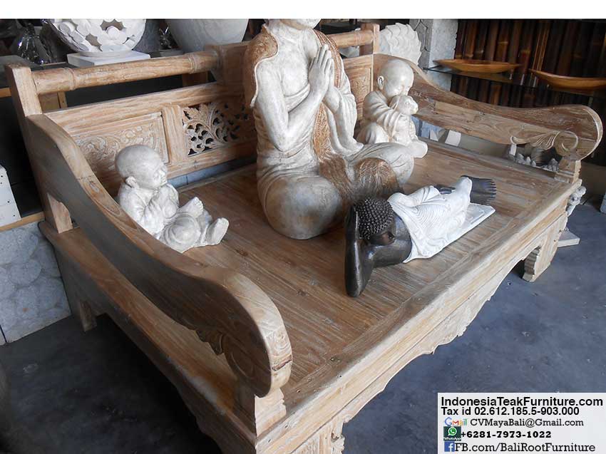 Itf3-9 Full Size Daybeds Teak Wood Furniture