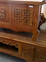 Entertainment Furniture Teak Wood Table