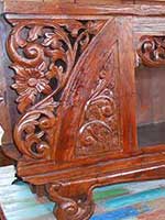 Teak Wood Tv Console Bali Furniture 