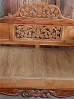 Reclaimed Teak Wood Bench From Bali 