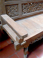 Handcarved Wood Daybeds From Bali