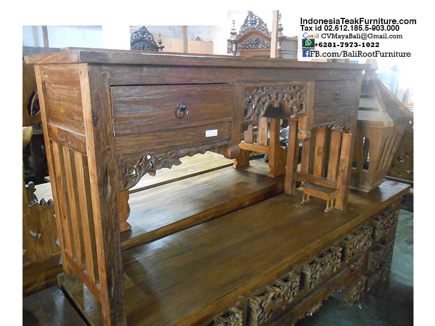 Console Table Teak Wood Bali Furniture