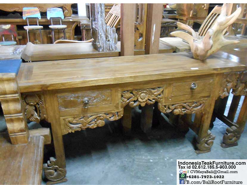 Teak Wood Console Table Bali Furniture