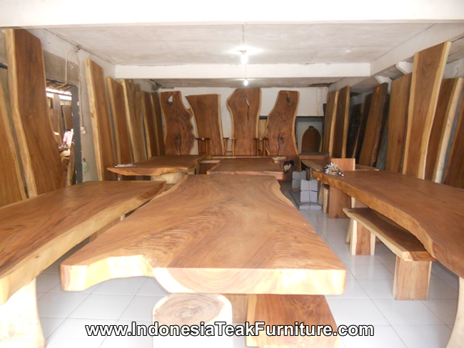 Dining Table Suar Solid Wood 