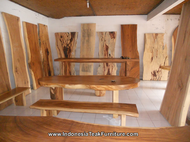 Bali Furniture Suar Wood Tables 