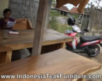 Rustic Wood Bar Tops Bali