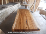 Wood Bar Countertop Bali
