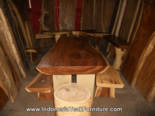 Live Edge Wood Bar Top Bali