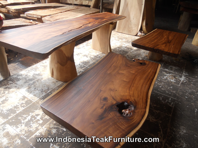 Live-Edge Suar Wood Slab Bali