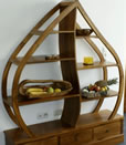 Teak Wood Furniture Shelves