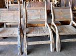 Rustic Teak Wood Log Furniture Made in Indonesia