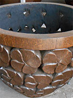 Tree Trunk Pots From Bali