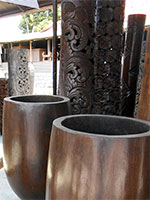 Coco Wood Pots Bali