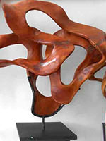 Abstract Wood Sculptures Modern Wood Arts